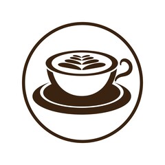 Coffee cup Logo Template icon design vector 
