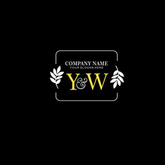 YM Beauty vector initial logo art  handwriting logo of initial signature, wedding, fashion, jewelry, boutique, floral