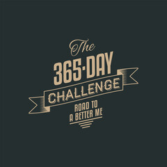 The 365 Day Challenge - Vintage Label