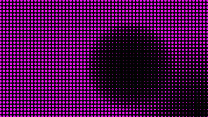 Generative real time art. Screen media technology. Code, digital creative. Coding abstract video trippy. Mesh LCD display. Scale size different hole space.