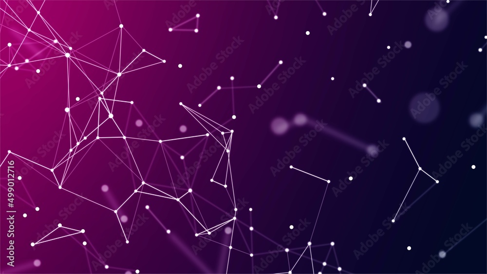 Poster vector abstract background. design of plexus lines. texture of digital network, torn grid. connectio