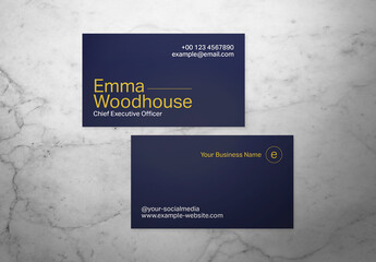 Clean Design Business Card