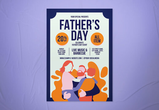 Fathers Day Flyer