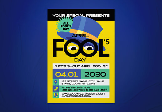 April Fool's Day Flyer