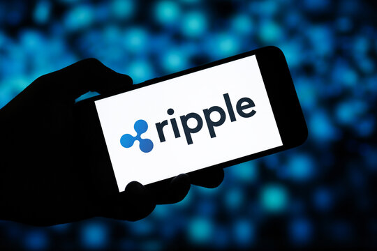Ripple editorial. Illustrative photo for news about Ripple - a real-time gross settlement system, currency exchange and remittance network