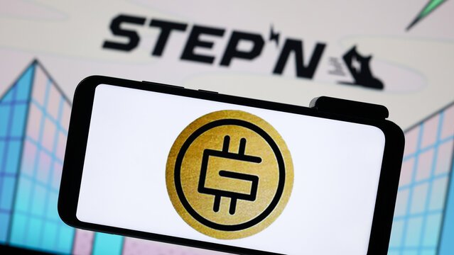STEPN (GMT) editorial. Illustrative photo for news about STEPN (GMT) - a cryptocurrency