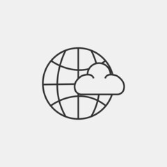 Technology vector icon illustration sign