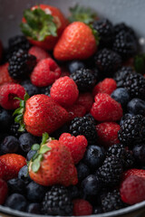 fresh berries image for backgound