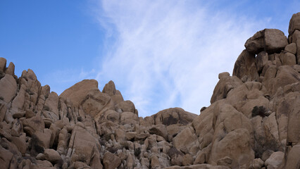 Southwest rock formations in the landscape