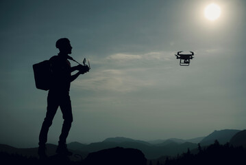 professional drone use and media content management