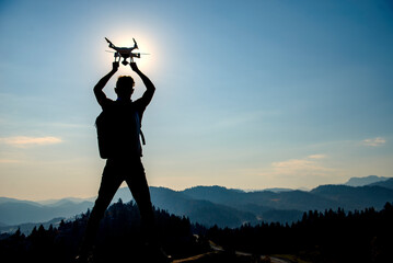 professional drone use and media content management