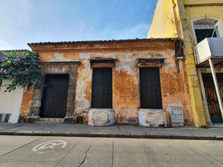 old abandoned building