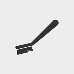  Toothbrush vector icon illustration sign