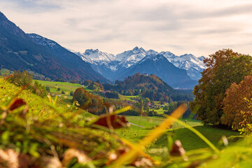 Allgäu - Alpen - Berge - Malerwinkel - Herbst - Panorama