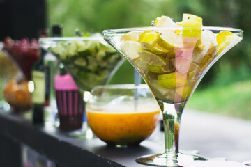 cocktail in the bar