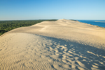 Aerial view of the Dune du Pilat, France