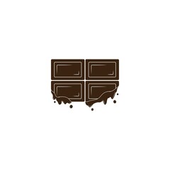 Chocolate logo design vector illustration, Creative Chocolate logo design concept template