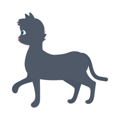 cartoon cat icon