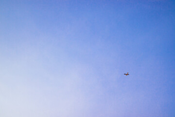 airplane in the sky