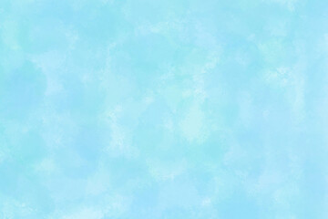 Abstract light blue watercolour illustration background. 