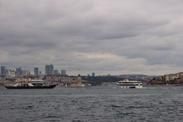 Naklejka premium kız kulesi istanbul