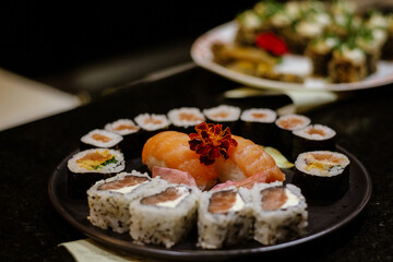 sushi e comidas asiáticas 