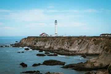 lighthouse on the coast