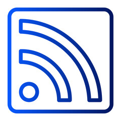 rss gradient icon