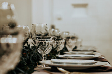 wedding table setting