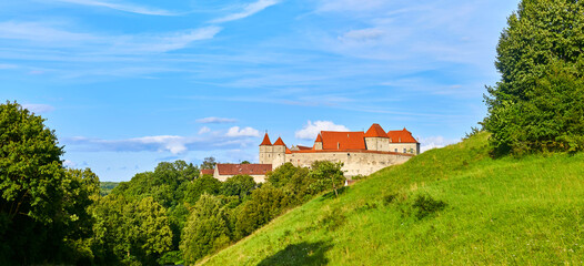 Beautiful panoramic view of the famous 