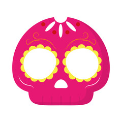 Fototapeta premium sugar skull icon