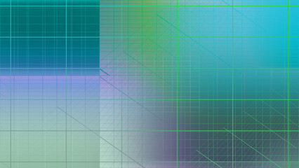 Fototapeta premium Abstract glitch art grid background image.