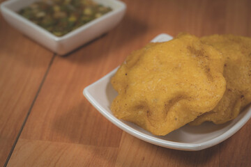 Stuffed Colombian Chicken Pie - Hot Sauce
