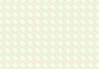 Seamless vector pattern in ornamental style vector free