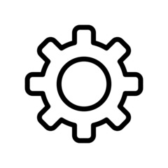 Settings Icon Vector Symbol Design Illustration