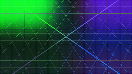 Abstract glitch art grid background image.