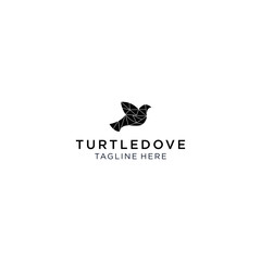 Turtledove logo icon design vector template
