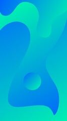 Light green and blue mix abstract gradient fluid wallpaper. Abstract mobile wallpaper with beautiful geometric shapes. Abstract wallpaper colorful. blue wallpaper. 