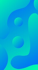 Light green and blue mix abstract gradient fluid wallpaper. Abstract mobile wallpaper with beautiful geometric shapes. Abstract wallpaper colorful. blue wallpaper. 