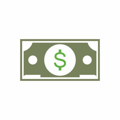Obraz premium Dollar vector icon background template illustration