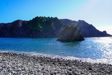 Hirizo Beach and cape in Shimoda, Shizuoka, Japan