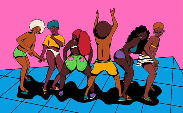 Friends Dancing