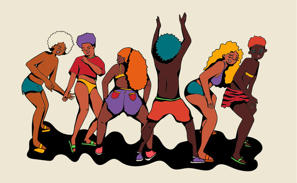 Friends Dancing