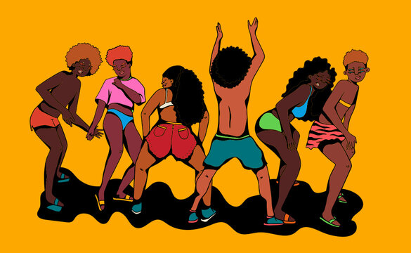 Friends Dancing