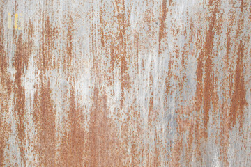 .Iron, rusty texture.