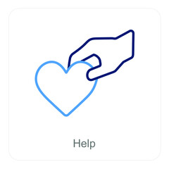 Obraz premium Heart Donate