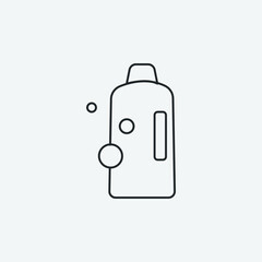 cleaning detergent  vector icon illustration sign 