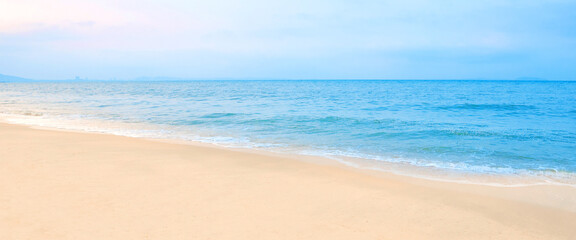 Fototapeta na wymiar Summer beach and sea.Beach background.