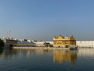golden temple of India, water temple