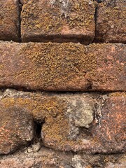 old brick wall, wall texture